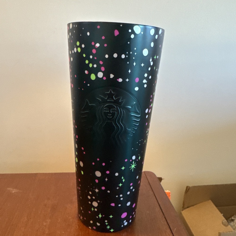 Starbucks Holiday‎ 2020 Stainless Steel Stars Confetti Tumbler Cup 24oz